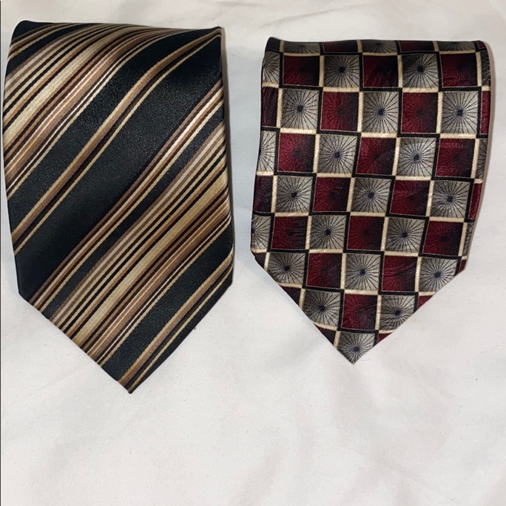 Pair of Valerio Garati Silk Ties